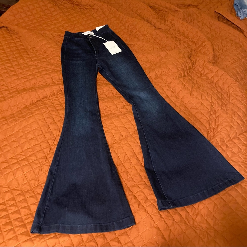 KanCan High Rise Bell bottoms, Super Flare sz 0/23
